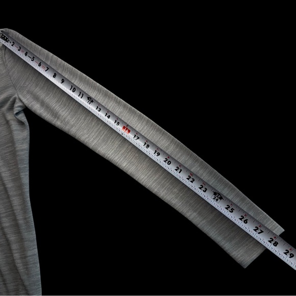 Abercrombie & Fitch ‎ Gray V-Neck Long Sleeve Pullover Women Size L #288 - Picture 5 of 7